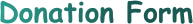 Donation Form